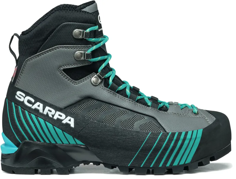 Scarpa Womens Ribelle Lite HD Boots - Iron Gray-Tropical Green-1